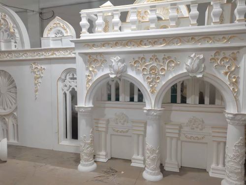 泡沫雕塑防水噴涂